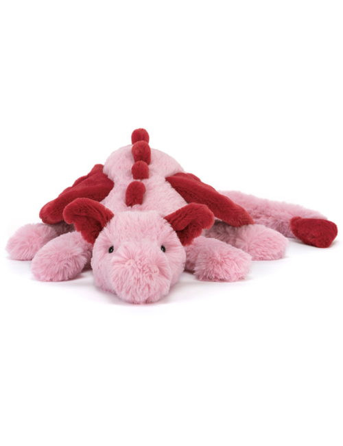Peluche Dragon Rose Heart Dragon Jellycat boutiqueholala.com