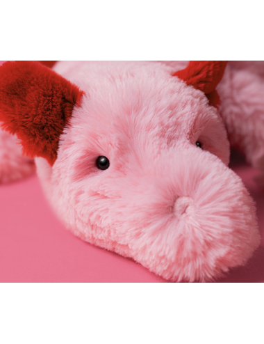 Peluche Dragon Rose Heart Dragon Jellycat boutiqueholala.com