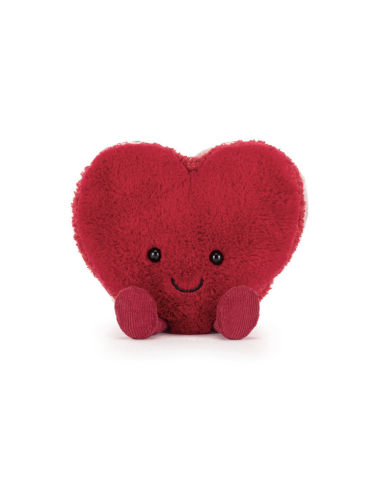 Peluche Macaron Coeur Rouge Arlette Amuseables Heart Macaron Jellycat boutiqueholala.com