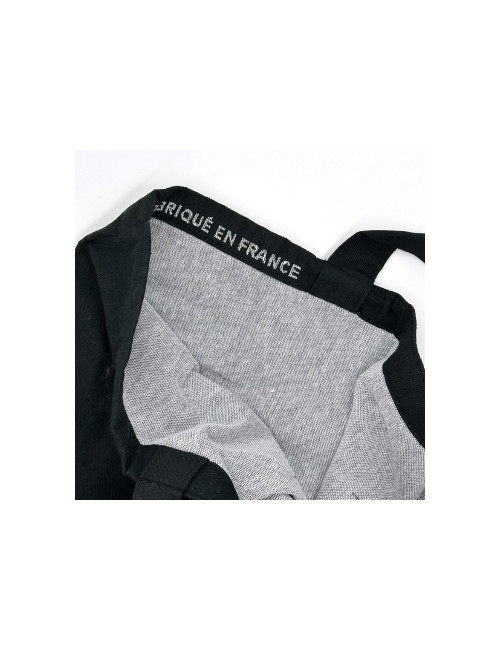 Grand Sac Cabas Baise-en-ville Noir - Félicie Aussi boutiqueholala.com