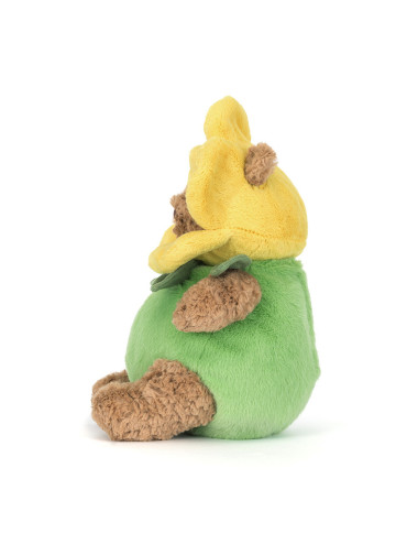 Peluche Jellycat Bartholomew Bear Daffodil Outfit – Ours Printanier en Costume de Jonquille boutiqueholala.com