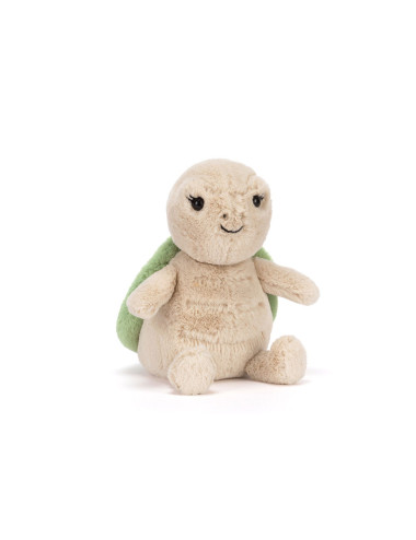 Peluche Jellycat Thimble Turtle – Tortue Ultra-Douce & Miniature - boutiqueholala.com