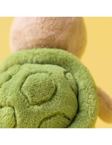 Peluche Jellycat Thimble Turtle – Tortue Ultra-Douce & Miniature - boutiqueholala.com