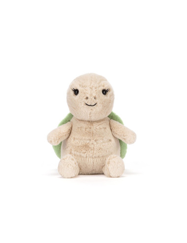Peluche Jellycat Thimble Turtle – Tortue Ultra-Douce & Miniature - boutiqueholala.com