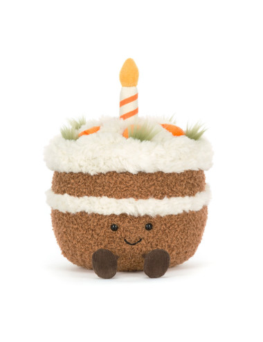 Peluches Jellycat Amuseables Carrot Cake – Gâteau Carotte Rigolo & Doux - boutiqueholala.com