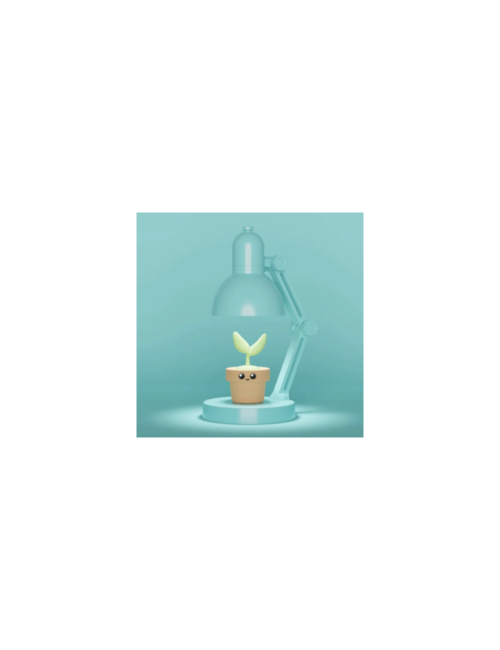 Mini lampe plante décorative – Lumière d’ambiance - boutiqueholala.com