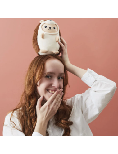 Peluche chat déguisé en hérisson – Cosy Cat originale