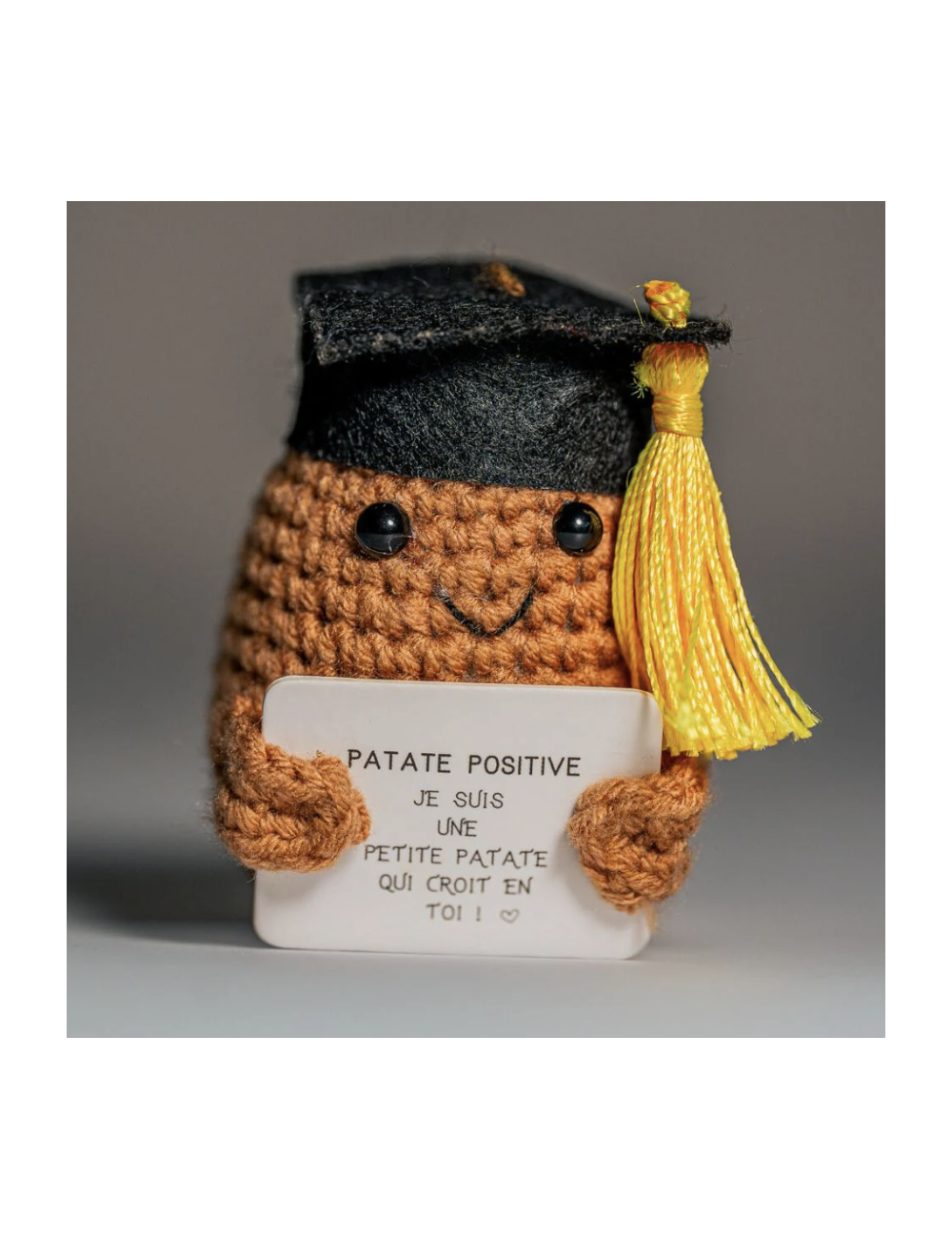 Étudiant Positif – Petite figurine d’encouragement pour les études - boutiqueholala.com