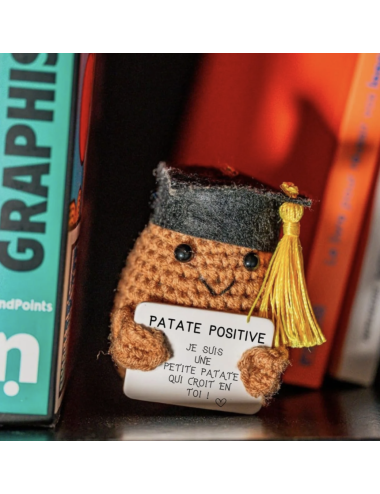 Étudiant Positif – Petite figurine d’encouragement pour les études - boutiqueholala.com