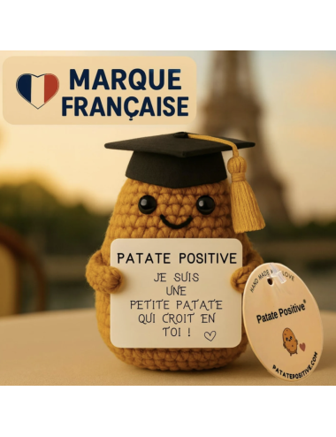 Étudiant Positif – Petite figurine d’encouragement pour les études - boutiqueholala.com
