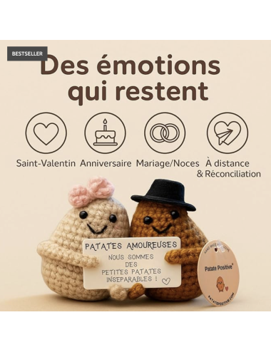 Love Potato – Petit objet amour & douceur à offrir - boutiqueholala.com