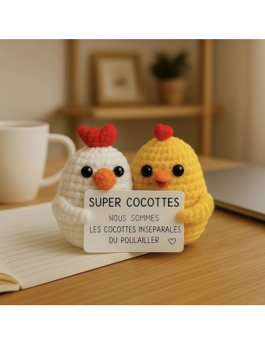 Super Cocottes – Petits objets positifs & bonne humeur - boutiqueholala.com