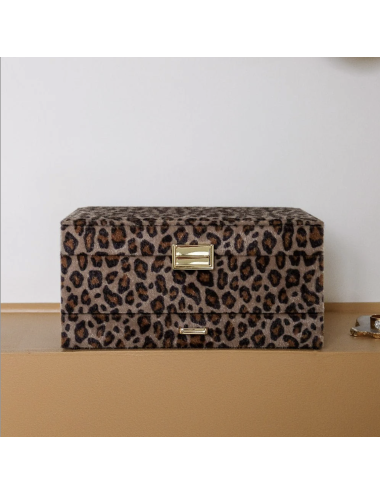 Boîte à bijoux léopard Denise – Maison Scarlett - Holala.com