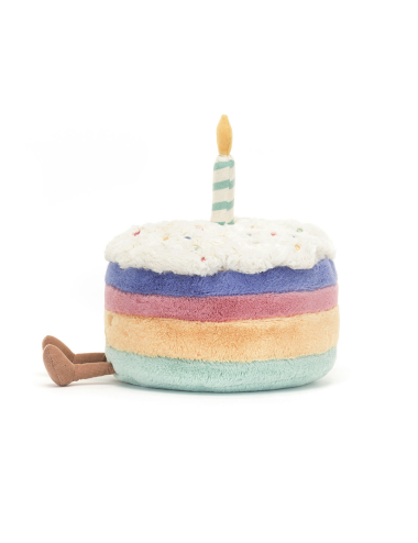 Peluche Amuseables Rainbow Birthday Cake – Jellycat - Holala