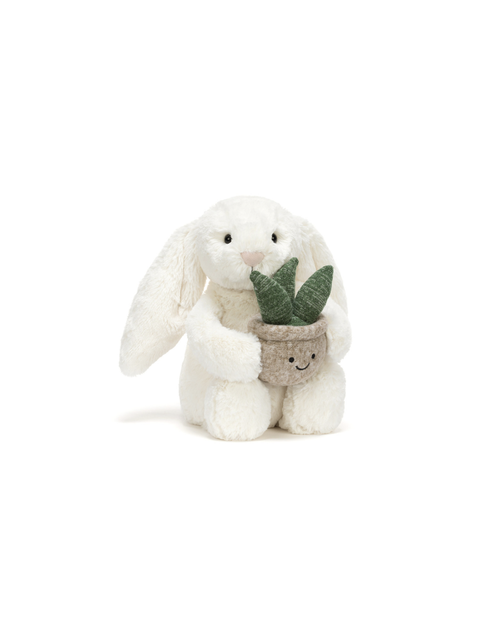 Peluche Cream Bunny with Plant – Jellycat