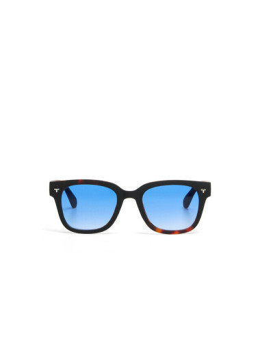 Lunettes de soleil Johnny Havana Black verres bleus – Okkia