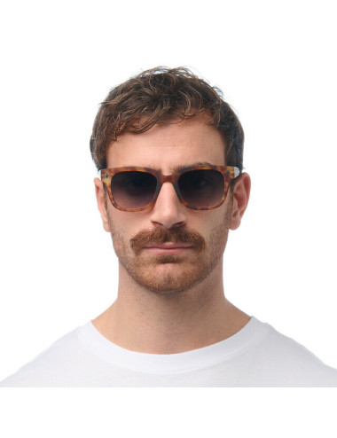 Lunettes de soleil Johnny Sahara Havana verres verts – Okkia