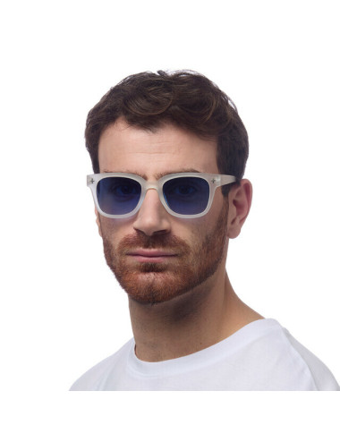 Lunettes de soleil Johnny Clear verres bleus/roses – Okkia