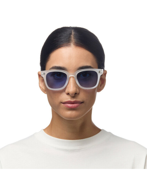 Lunettes de soleil Johnny Clear verres bleus/roses – Okkia