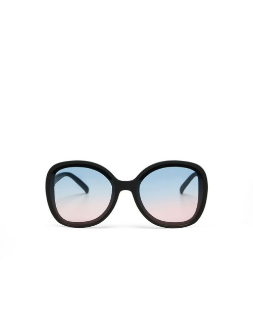 Lunettes de soleil Anna Noir verres bleus/roses – Okkia
