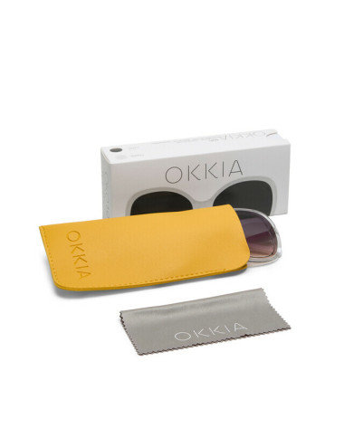 Lunettes de soleil Anna Clear verres noirs – Okkia