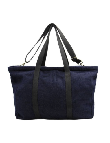 Sac cabas jean 60 cm Laine...