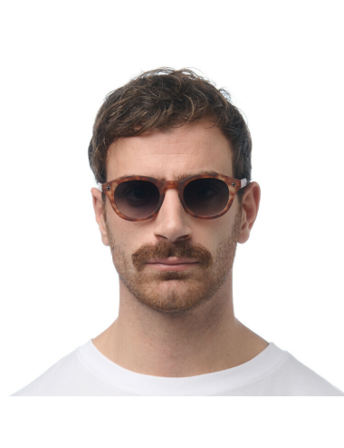 Lunettes de soleil Milano Sahara Havana verres verts – Okkia