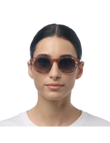 Lunettes de soleil Milano Sahara Havana verres verts – Okkia