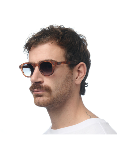 Lunettes de soleil Milano Sahara Havana verres verts – Okkia