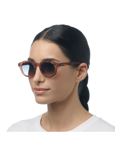 Lunettes de soleil Milano Sahara Havana verres verts – Okkia