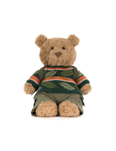 Peluche Bartholomew Bear Hiking Outfit – Jellycat