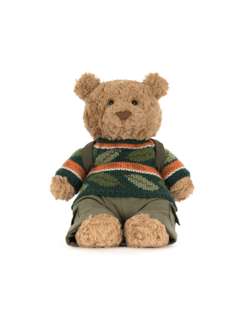 Peluche Bartholomew Bear Hiking Outfit – Jellycat
