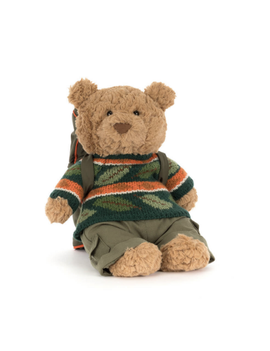 Peluche Bartholomew Bear Hiking Outfit – Jellycat