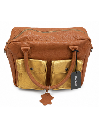 LeDandy naturel doré - sac à main cuir femme naturel doré - Paul Marius
