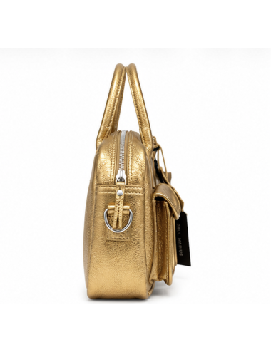Sac à main cuir Le Dandy S bronze – Paul Marius