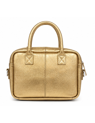 Sac à main cuir Le Dandy S bronze – Paul Marius