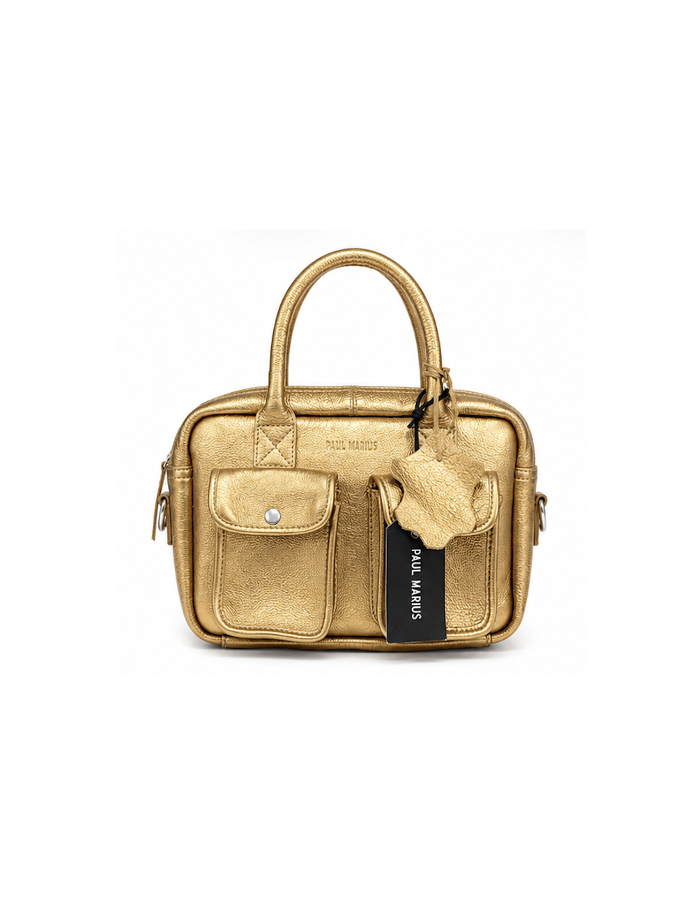Sac à main cuir Le Dandy S bronze – Paul Marius