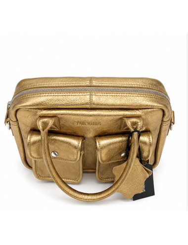 Sac à main cuir Le Dandy S bronze – Paul Marius