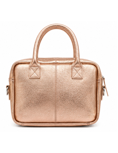 PAUL MARIUS - Ledandy S or rose - Sac à main cuir or rose femme