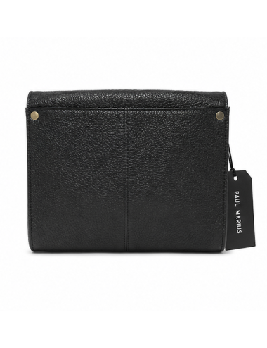 Sac bandoulière cuir femme L’Indispensable noir - Holala