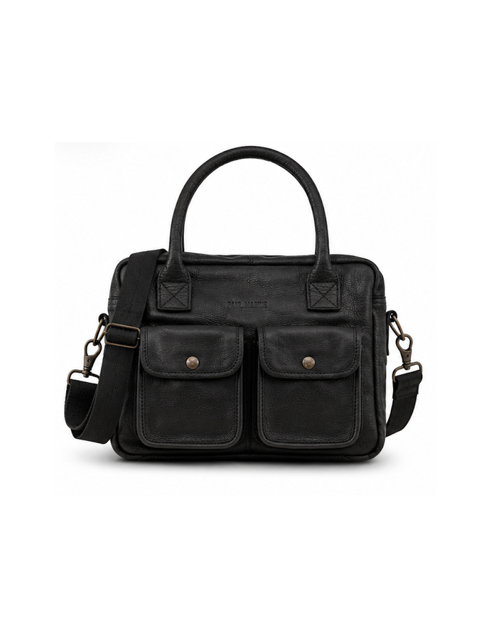 Sac Bandoulière cuir Ledandy Noir - Paul Marius