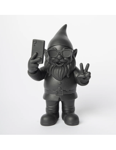 Gnome Selfie Noir 12 cm – Nani’s blogo boutiqueholala.com