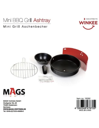 Cendrier Mini Barbecue – Gadget BBQ Winkee
boutique holala.com