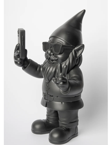 Gnome Selfie Noir 29 cm – Nani’s boutique holala.com
