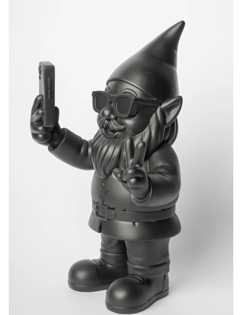 Gnome Selfie Noir 29 cm – Nani’s boutique holala.com