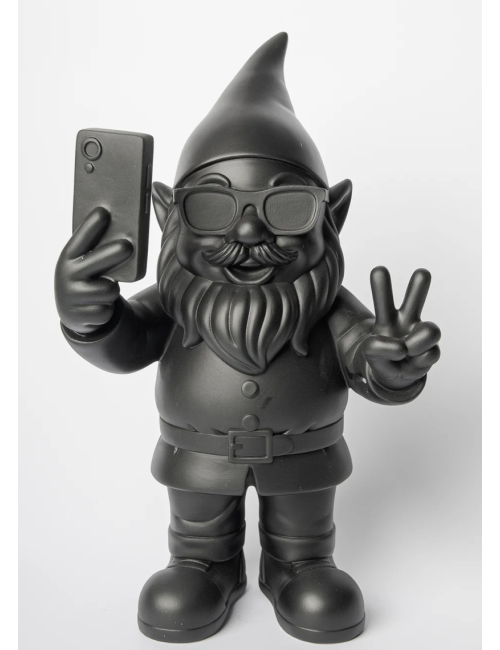 Gnome Selfie Noir 29 cm – Nani’s boutique holala.com