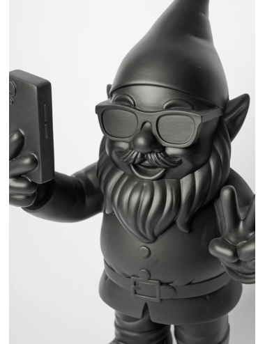 Gnome Selfie Noir 29 cm – Nani’s boutique holala.com