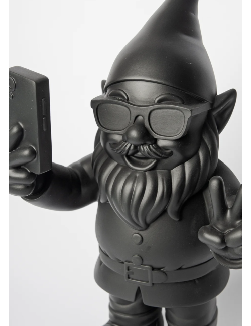 Gnome Selfie Noir 29 cm – Nani’s boutique holala.com