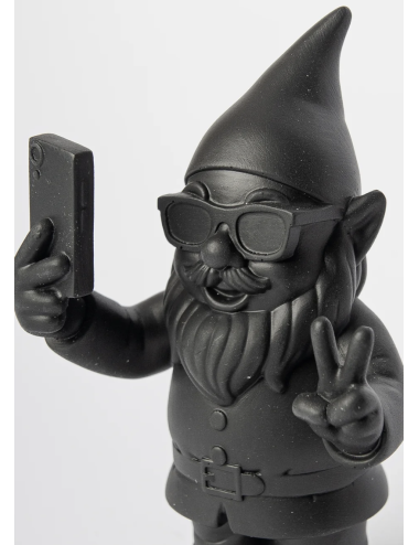 Gnome Selfie Noir 29 cm – Nani’s boutique holala.com