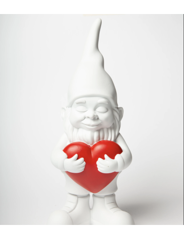 Gnome Lover Blanc Géant 50 cm – Nani’s